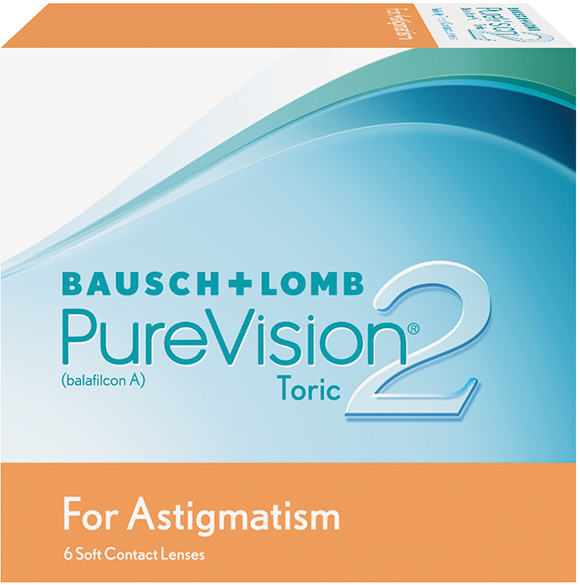 Image of Purevision 2 Toric For Astigmatism 6 Pack