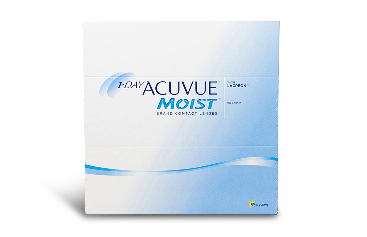 Image of 1 Day Acuvue Moist 90 Pack