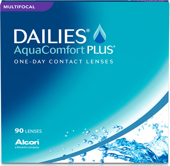 Image of Dailies Aquacomfort Plus Multifocal 90 Pack