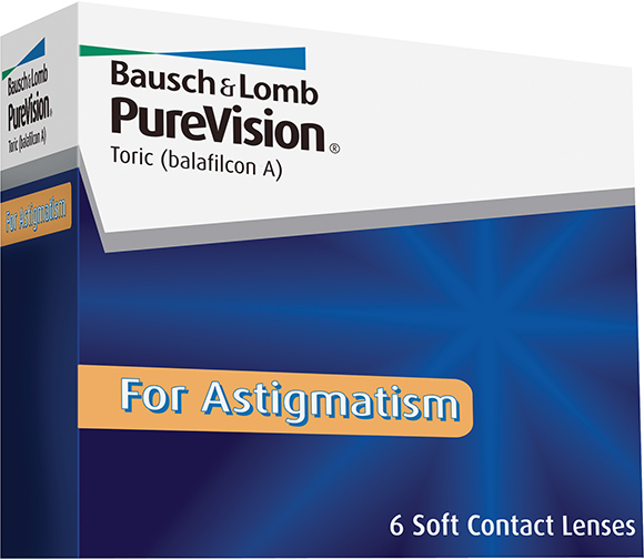 Image of Purevision Toric For Astigmatism 6 Pack