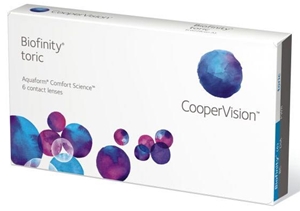 Image of Biofinity Toric 6 Pack