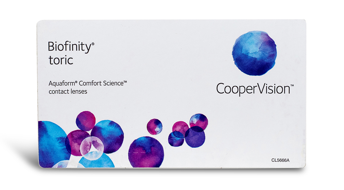 Image of Biofinity Toric 6 Pack