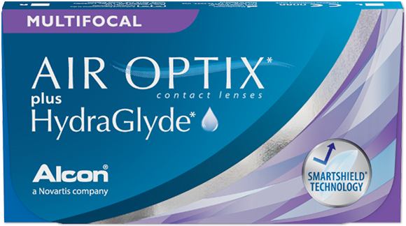 Image of Air Optix Plus Hydraglyde Multifocal 6 Pack
