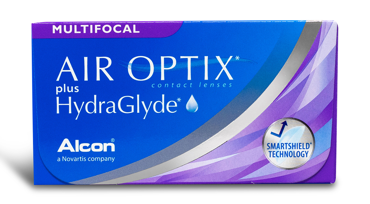 Image of Air Optix Plus Hydraglyde Multifocal 6 Pack