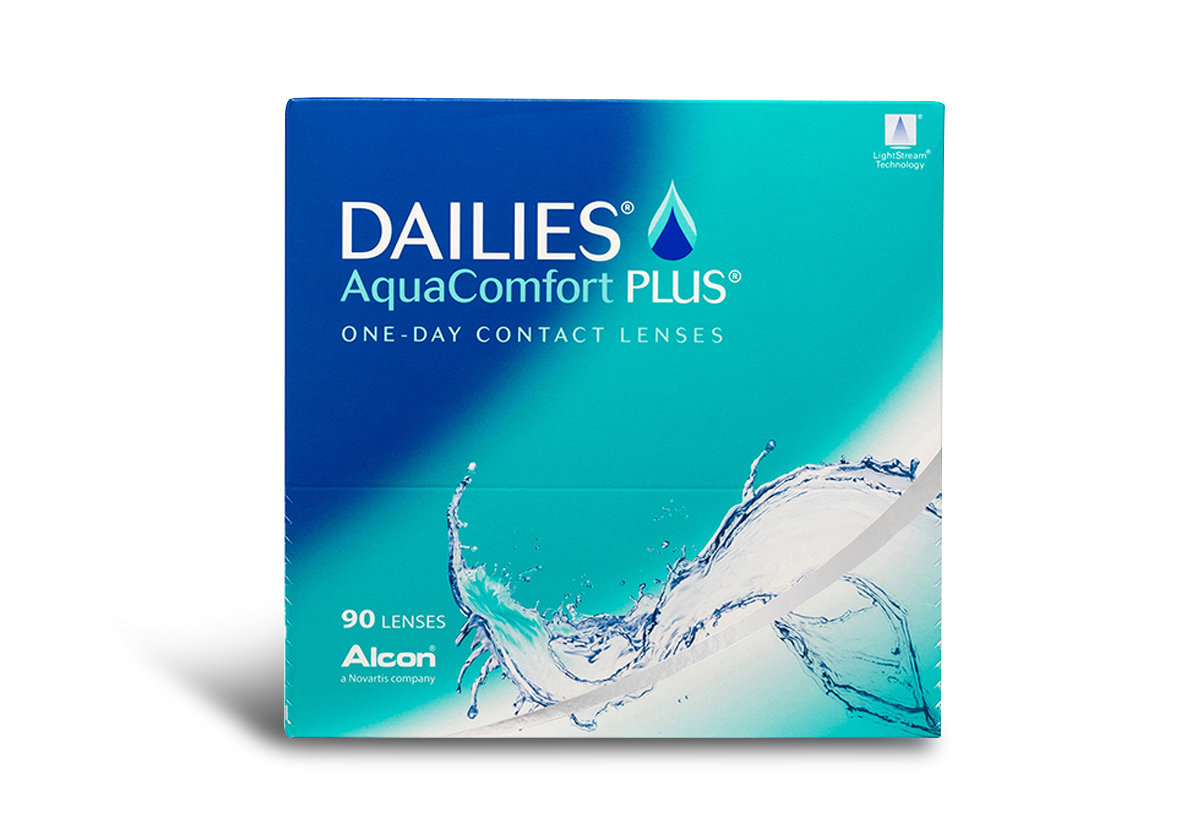 Image of Dailies Aquacomfort Plus 90 Pack