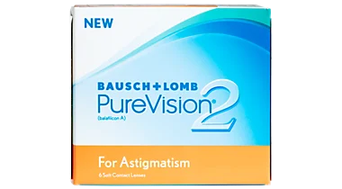 Image of Purevision 2 Toric For Astigmatism 6 Pack